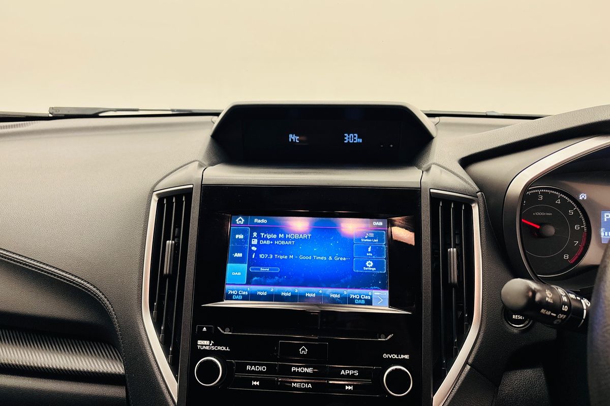 2019 SUBARU IMPREZA 2.0i (AWD) CONTINUOUS VARIABLE 5D HATCHBACK 4CYL