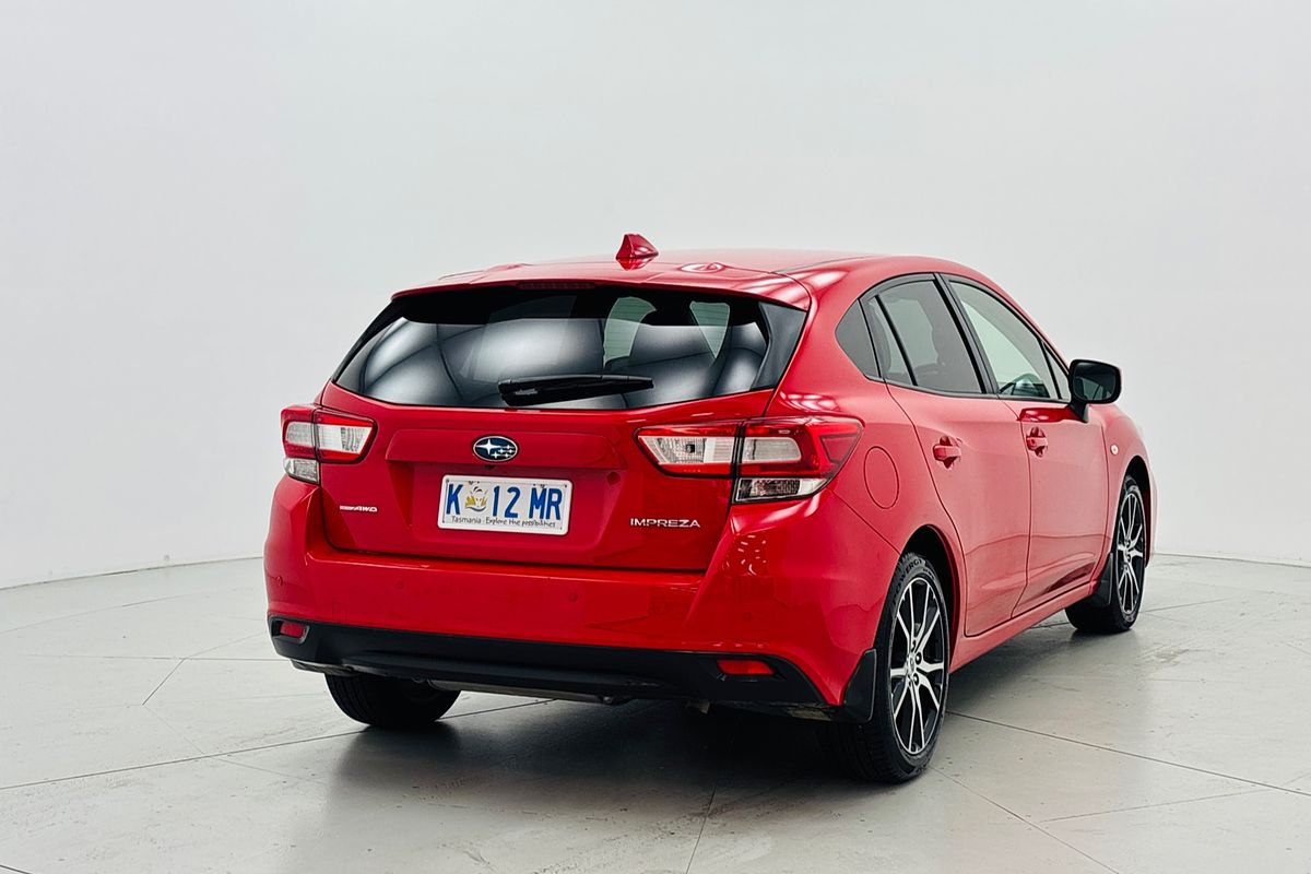 2019 SUBARU IMPREZA 2.0i (AWD) CONTINUOUS VARIABLE 5D HATCHBACK 4CYL