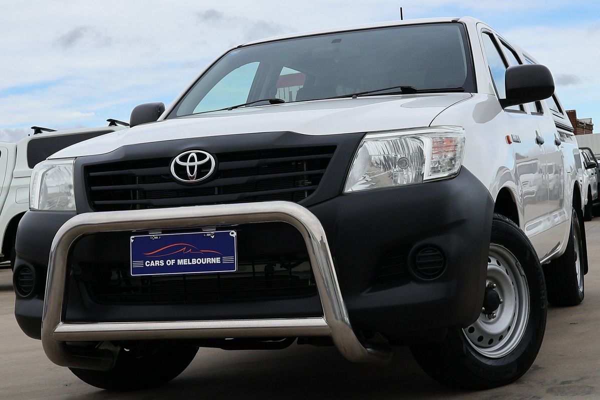 2014 Toyota Hilux Workmate TGN16R Rear Wheel Drive