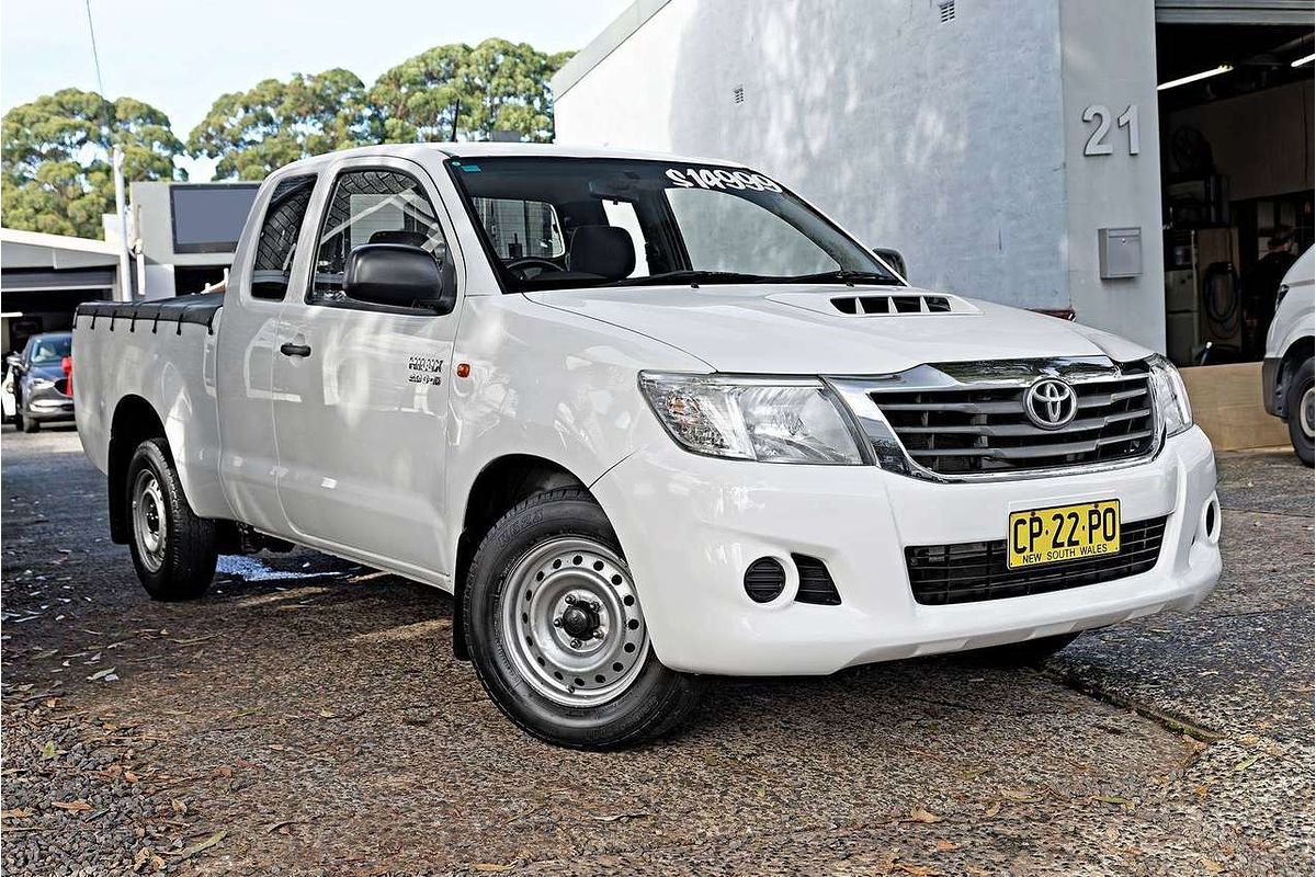 2012 Toyota Hilux SR KUN16R Rear Wheel Drive