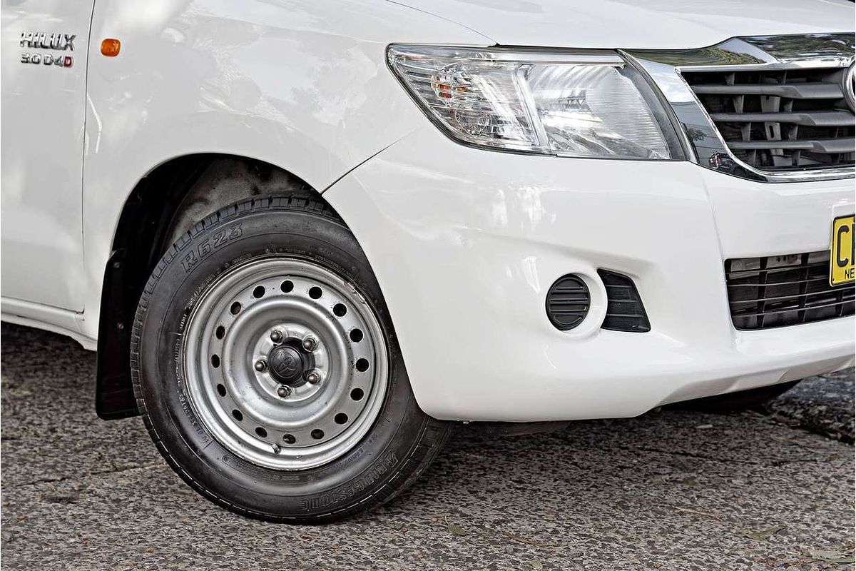 2012 Toyota Hilux SR KUN16R Rear Wheel Drive