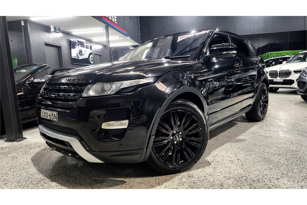 2012 Land Rover Range Rover Evoque SD4 Dynamic L538