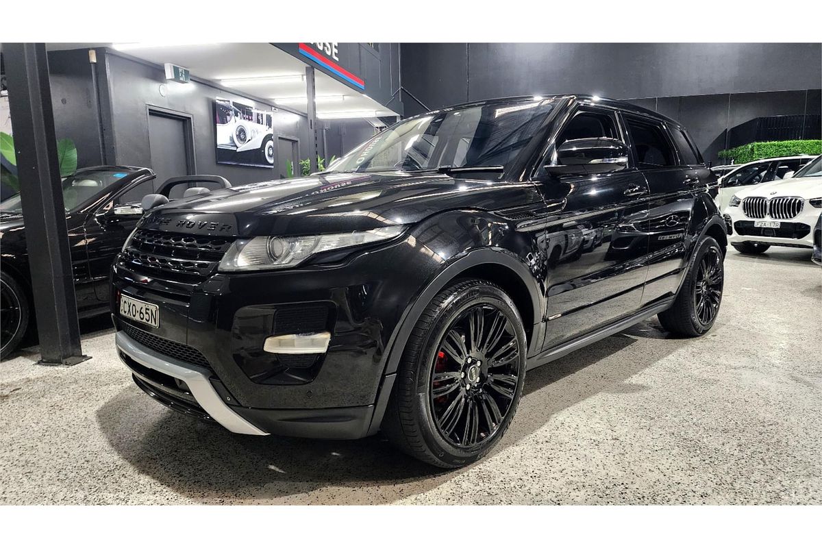 2012 Land Rover Range Rover Evoque SD4 Dynamic L538