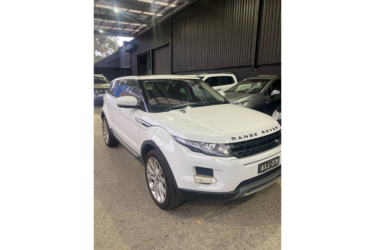 2013 Land Rover Range Rover Evoque Si4 Prestige L538
