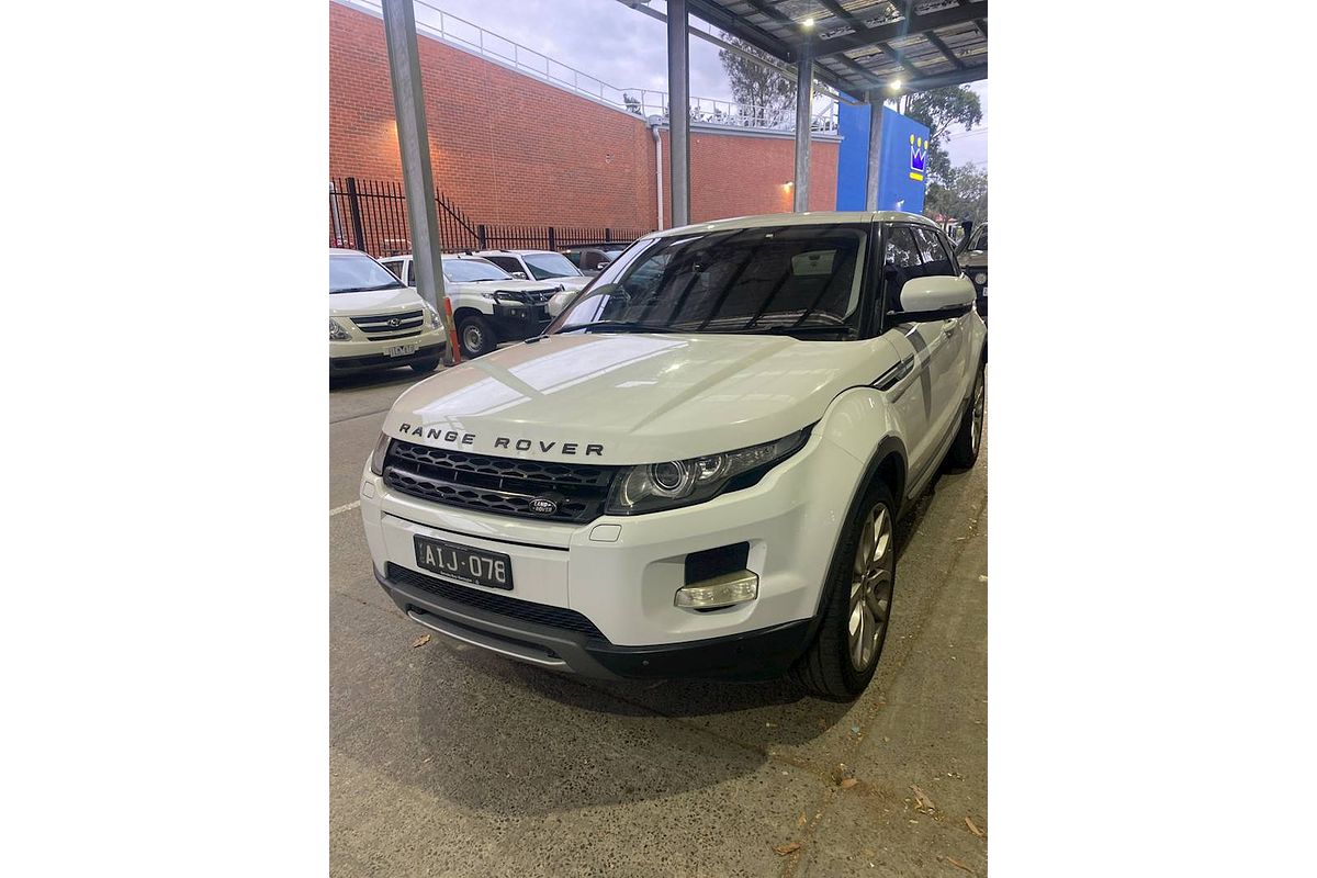 2013 Land Rover Range Rover Evoque Si4 Prestige L538