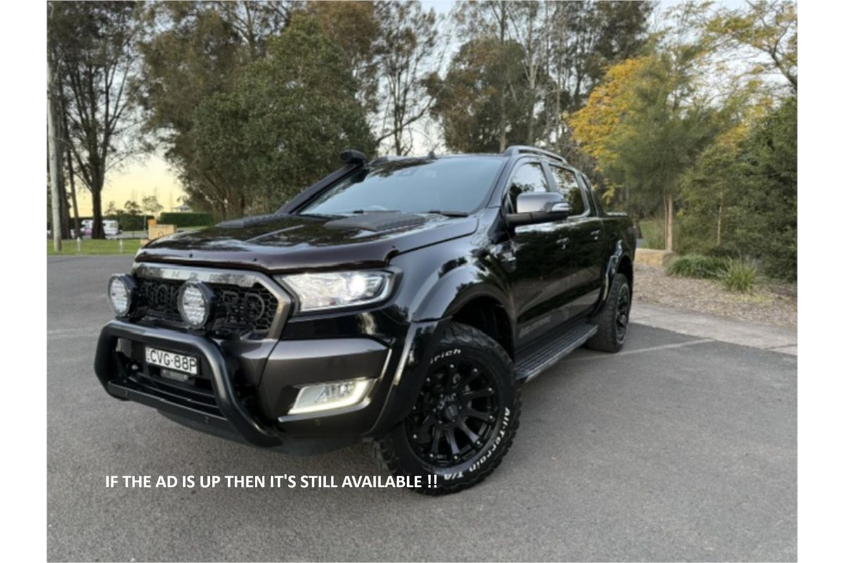 2018 Ford Ranger WILDTRAK 3.2 (4x4) PX MKII MY18 4X4