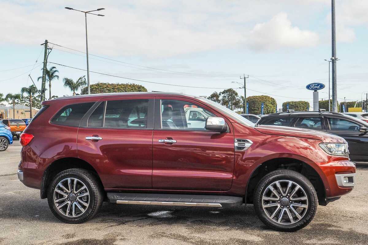 SOLD 2020 Ford Everest Titanium in Red | Used SUV | Maddington WA