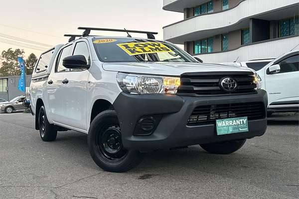 2020 Toyota Hilux WORKMATE TGN121R MY19 UPGRADE REAR WHEEL DRIVE