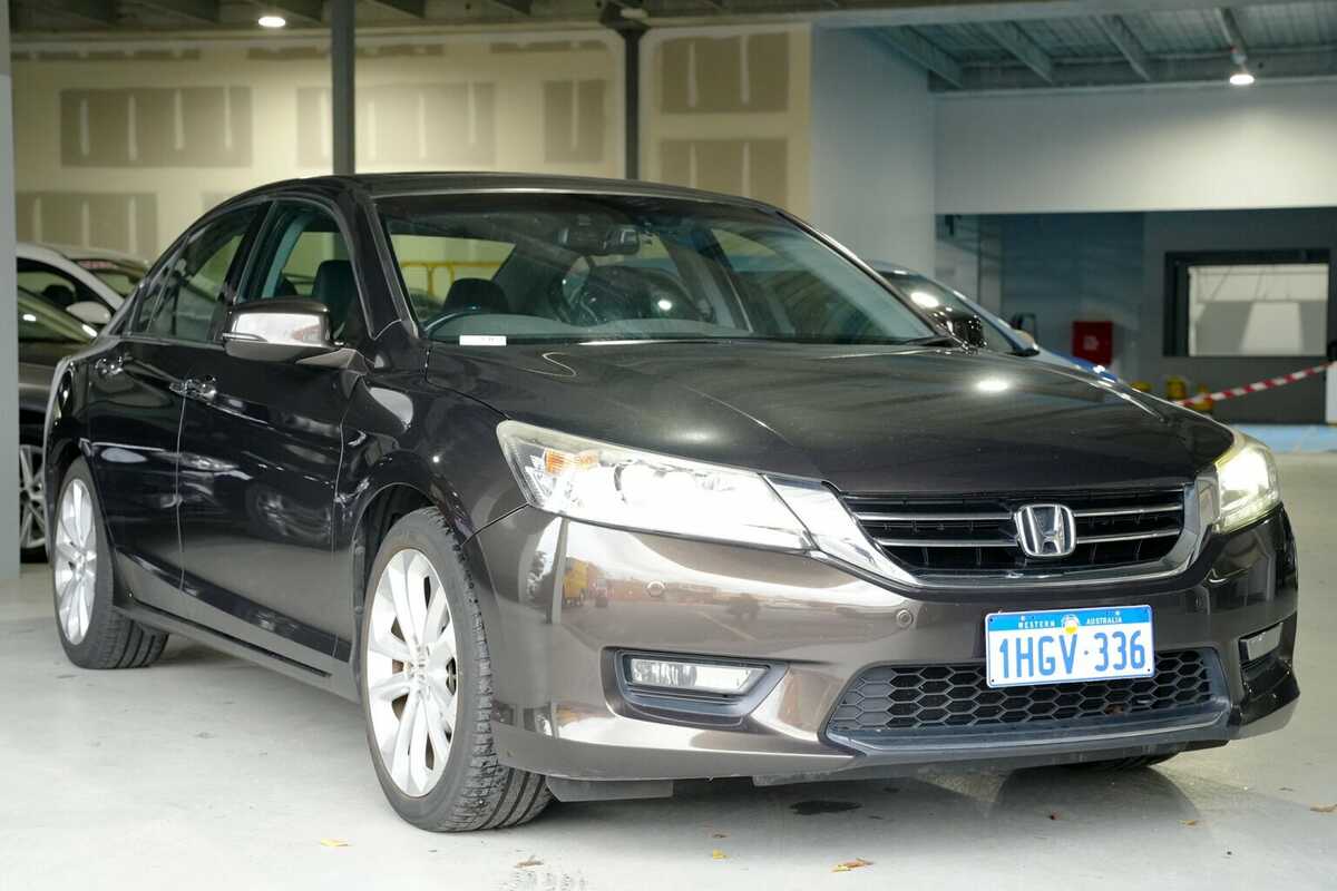SOLD 2014 Honda Accord VTiL in Black Used Sedan Victoria Park WA
