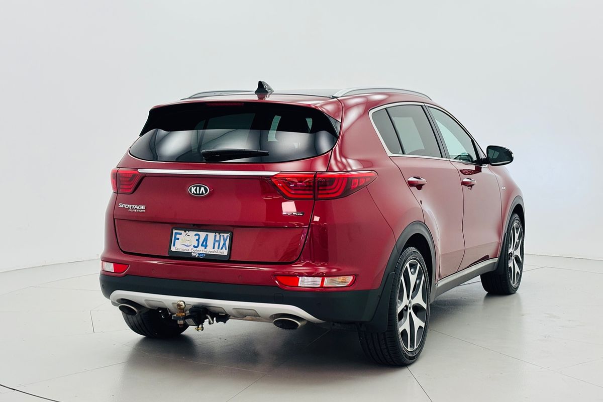 2016 Kia SPORTAGE PLATINUM (AWD) (GREY PACK) 6 SP AUTOMATIC 4D WAGON 4CYL