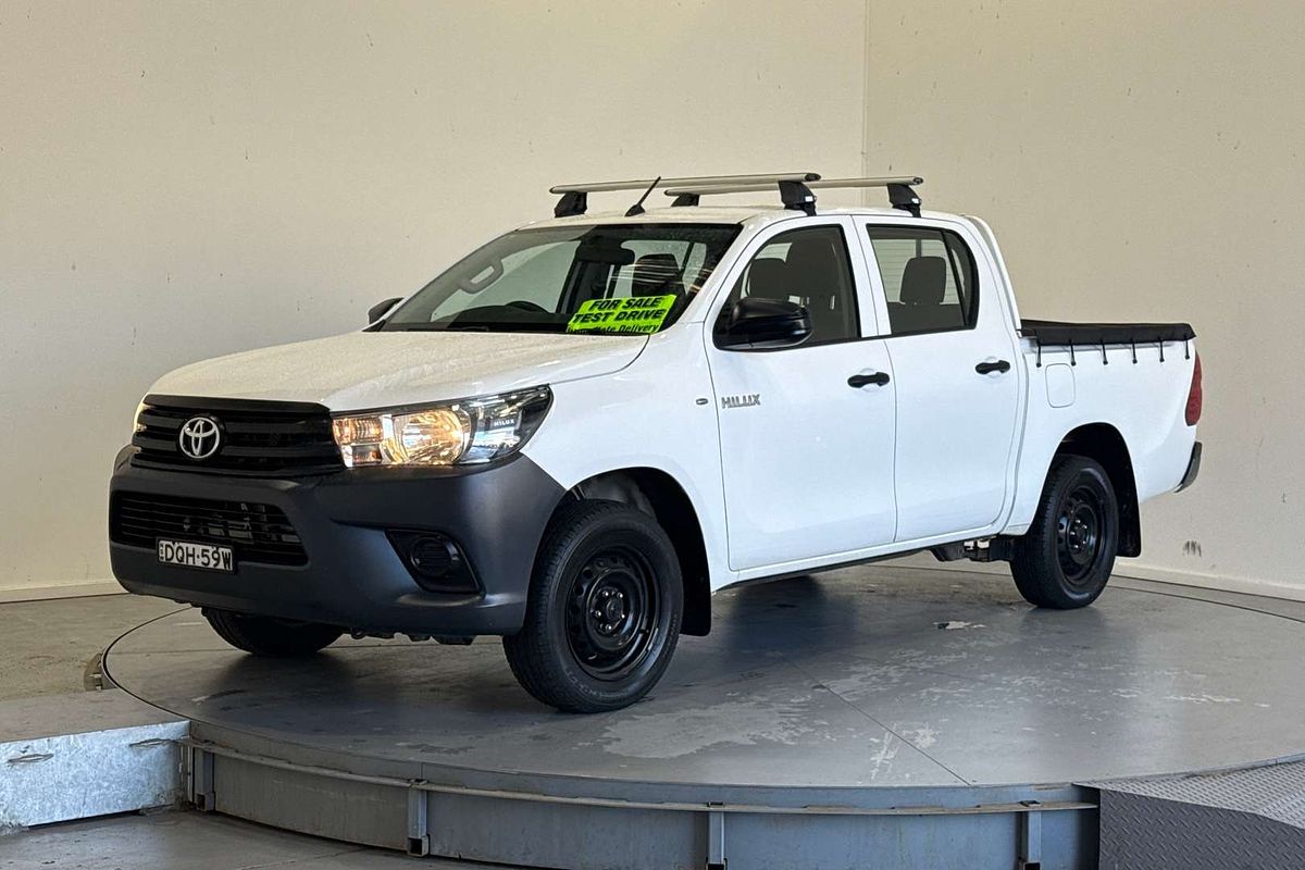 2017 Toyota Hilux WORKMATE TGN121R REAR WHEEL DRIVE
