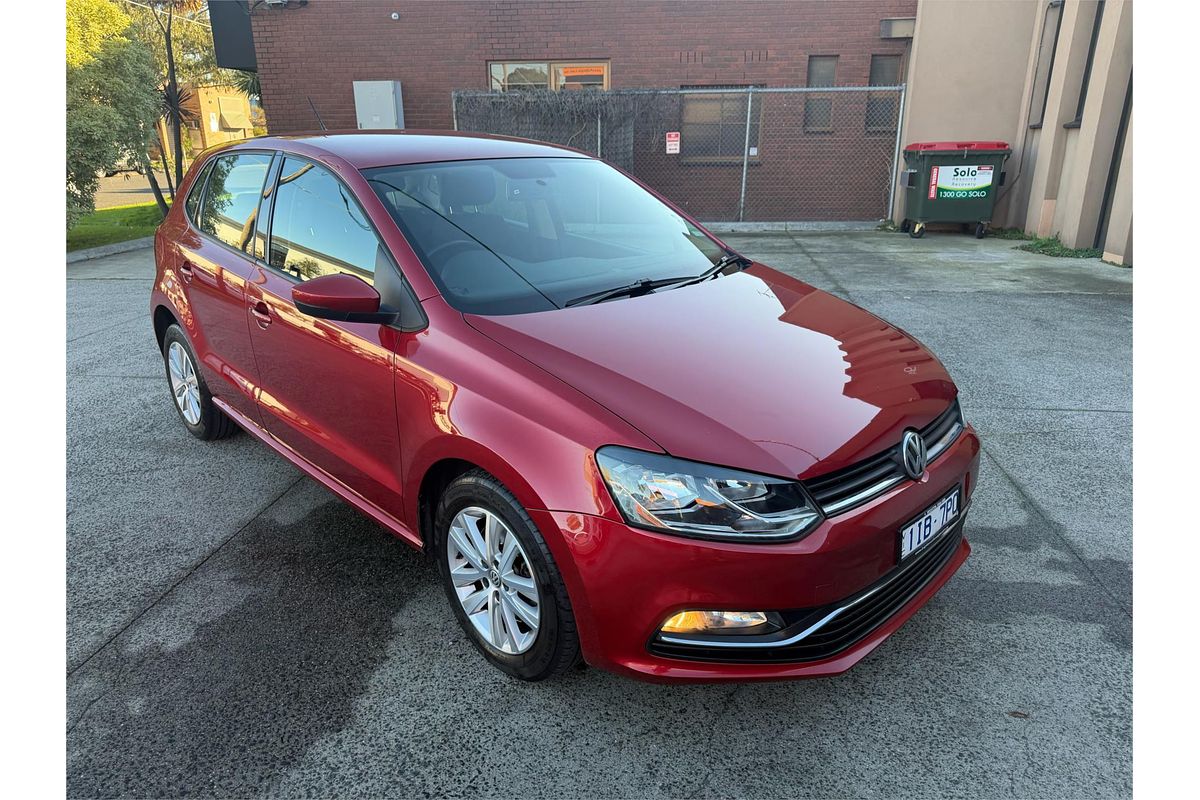 2016 Volkswagen Polo 81TSI Comfortline 6R