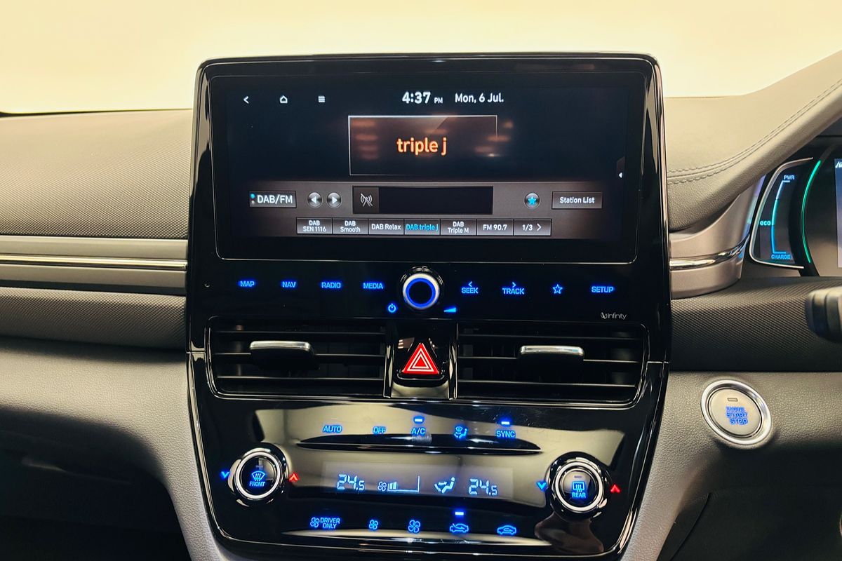 2022 HYUNDAI IONIQ HYBRID PREMIUM 6 SP AUTO DUAL CLUTCH 4D HATCHBACK 4CYL