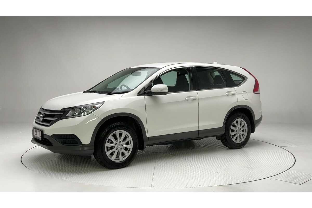 SOLD 2013 Honda CRV VTi Navi in White Used SUV Moorooka QLD