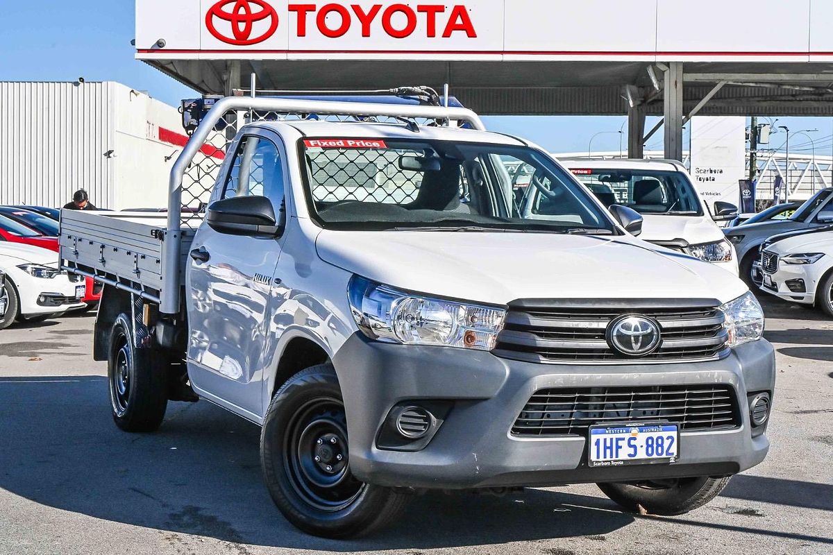 2020 Toyota Hilux Workmate TGN121R Rear Wheel Drive