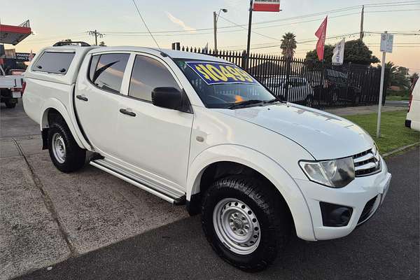 2014 Mitsubishi TRITON GLX MN MY15 REAR WHEEL DRIVE