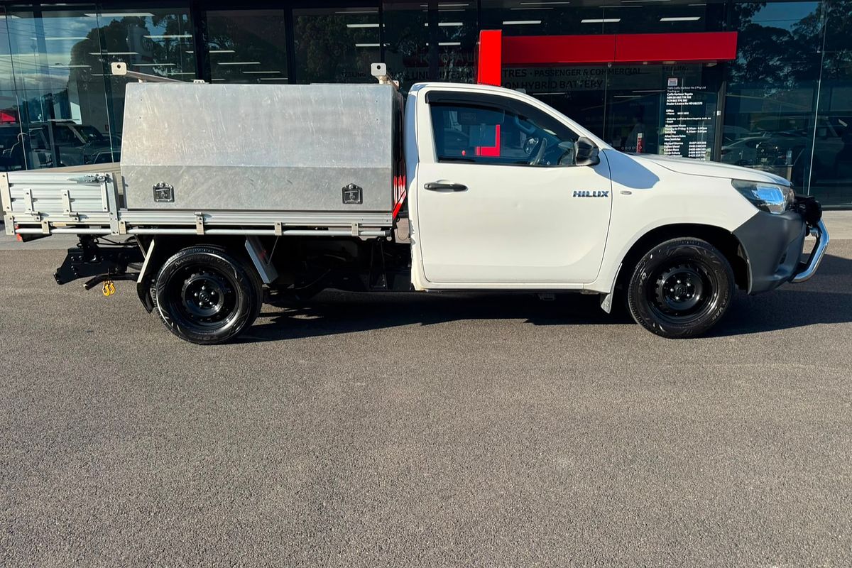 2016 Toyota Hilux Workmate TGN121R Rear Wheel Drive