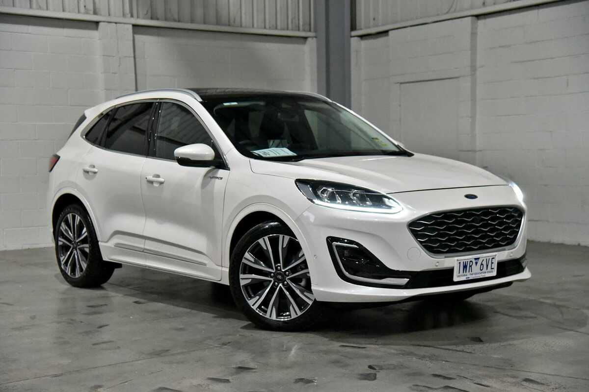 SOLD 2022 Ford Escape Vignale in White | Used SUV | Oakleigh VIC