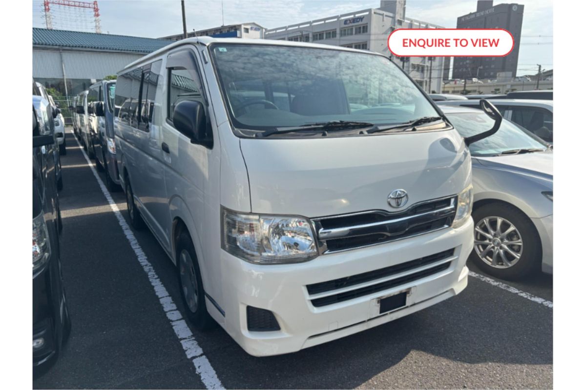 2012 Toyota Hiace Long GL Package