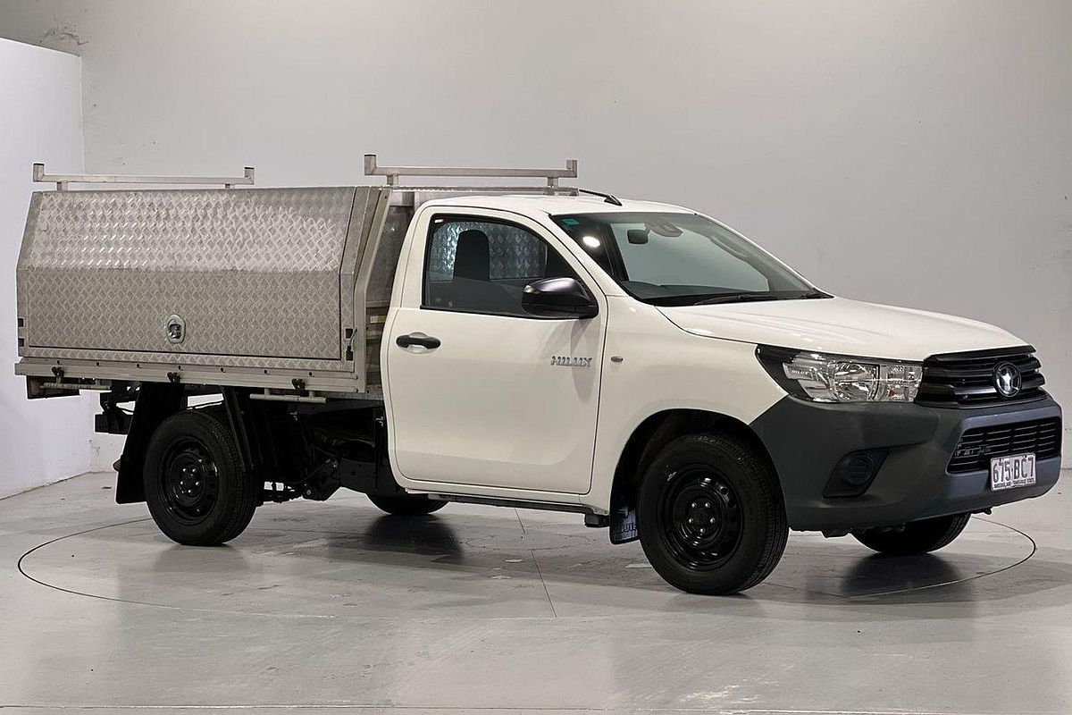 2021 Toyota Hilux Workmate TGN121R Rear Wheel Drive