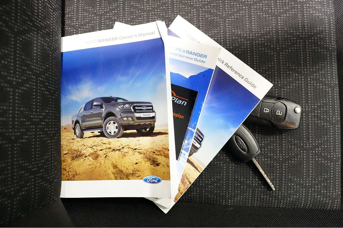 2017 Ford Ranger XL Hi-Rider PX MkII Rear Wheel Drive 2.2L