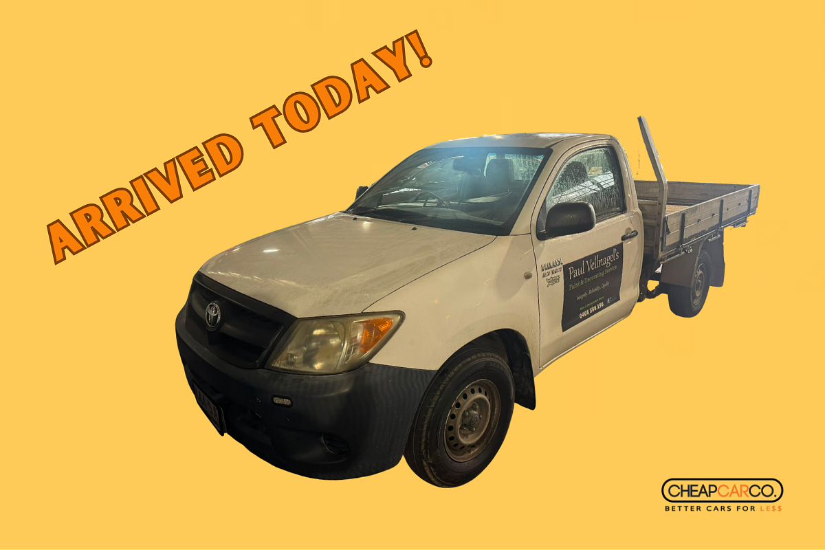 2007 Toyota Hilux Workmate TGN16R Rear Wheel Drive