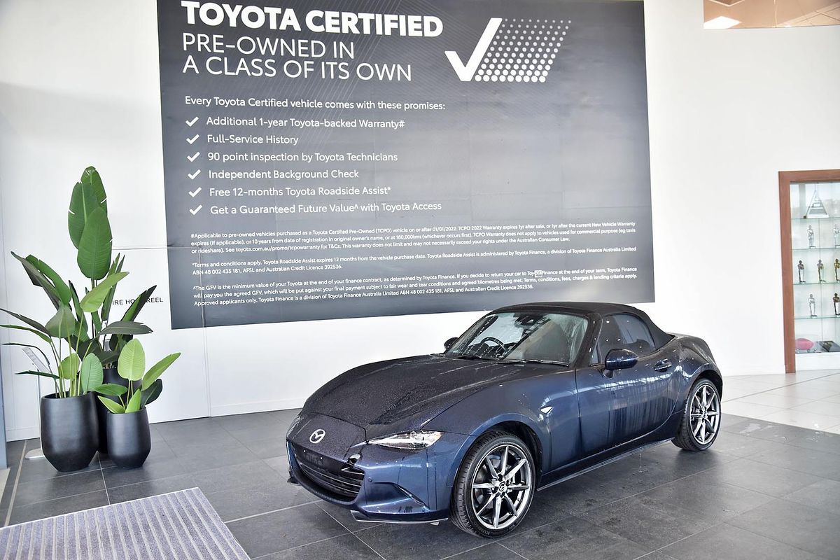2021 Mazda MX-5 RF GT BLK ROOF TERRACOTTA LTHR MX5W