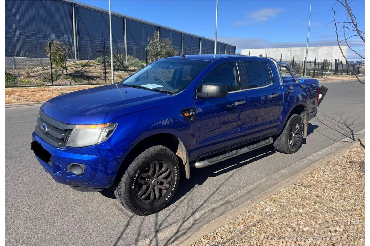 2013 Ford Ranger XL 2.2 HI-RIDER (4x2) PX REAR WHEEL DRIVE 2.2L