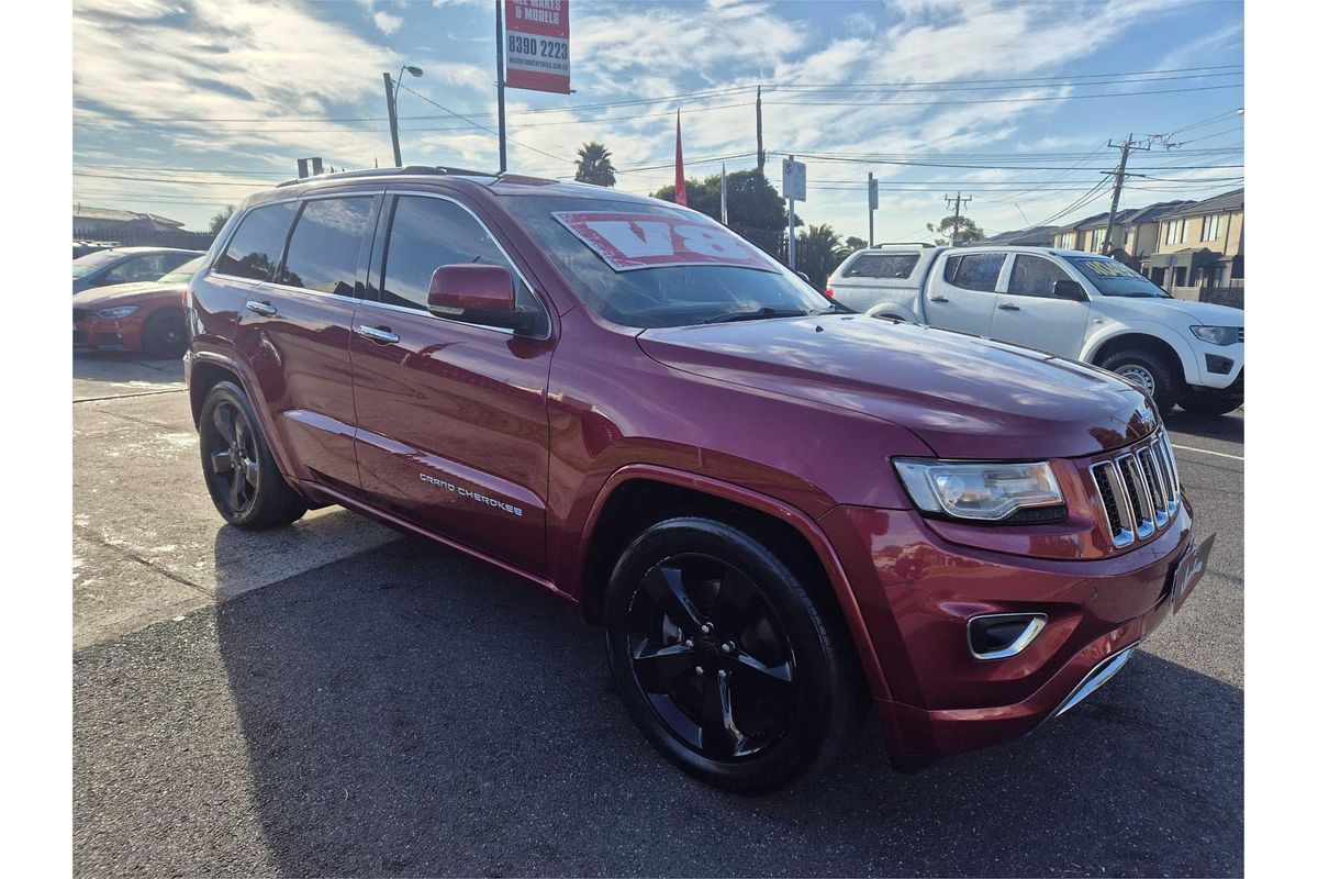 2013 Jeep GRAND CHEROKEE OVERLAND (4x4) WK MY14