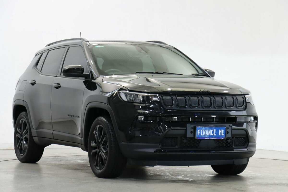 SOLD 2022 Jeep Compass Night Eagle FWD in Black Used SUV Victoria