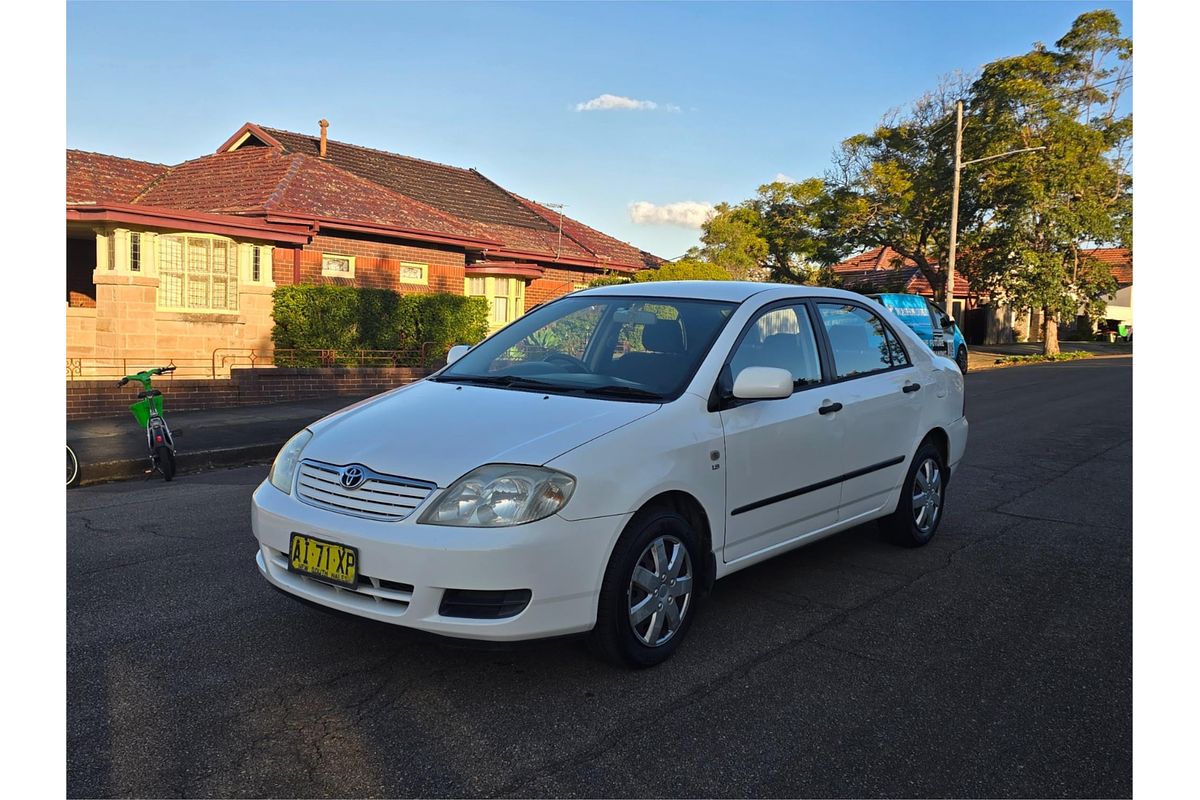 2006 Toyota Corolla ASCENT ZZE122R