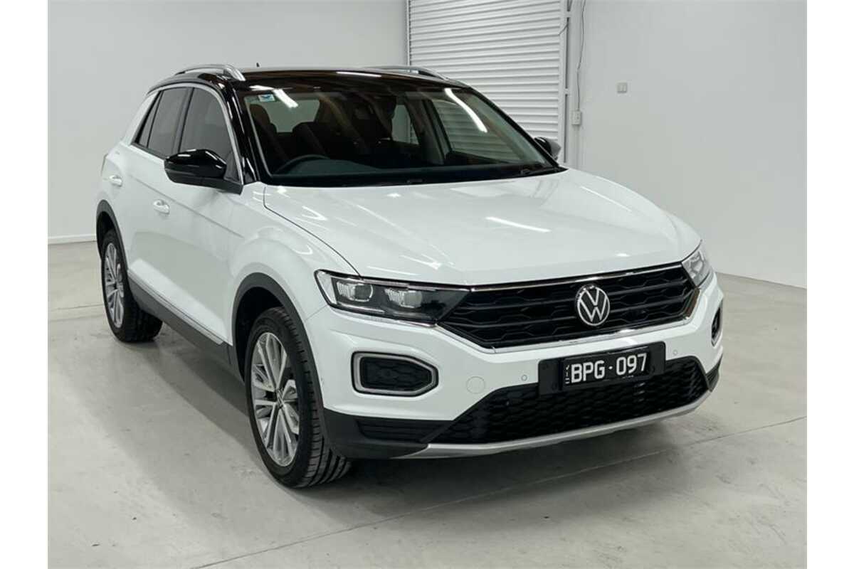 SOLD 2021 Volkswagen T-ROC 110TSI in White | Used SUV | Warrenheip VIC