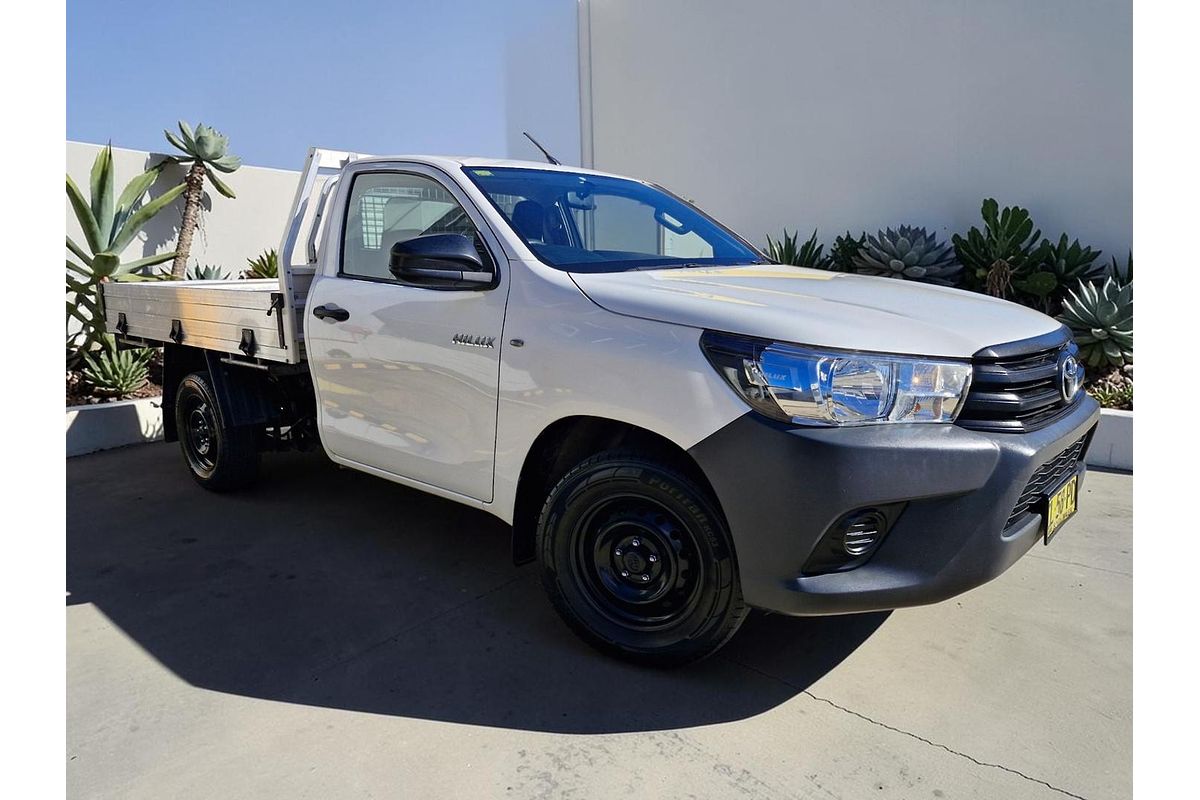 2017 Toyota Hilux Workmate TGN121R Rear Wheel Drive
