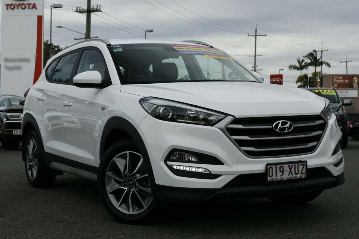 SOLD 2017 Hyundai Tucson Active X 2WD in White Used SUV Hillcrest QLD