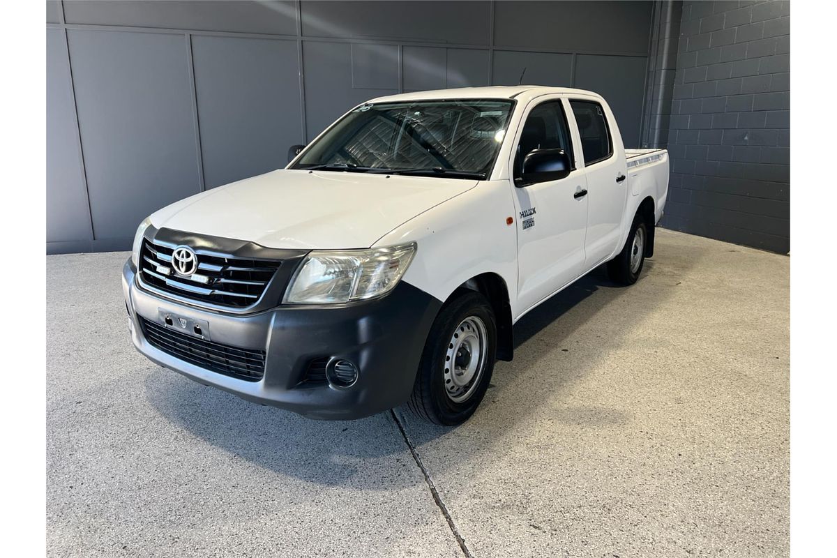 2014 Toyota Hilux Workmate TGN16R Rear Wheel Drive