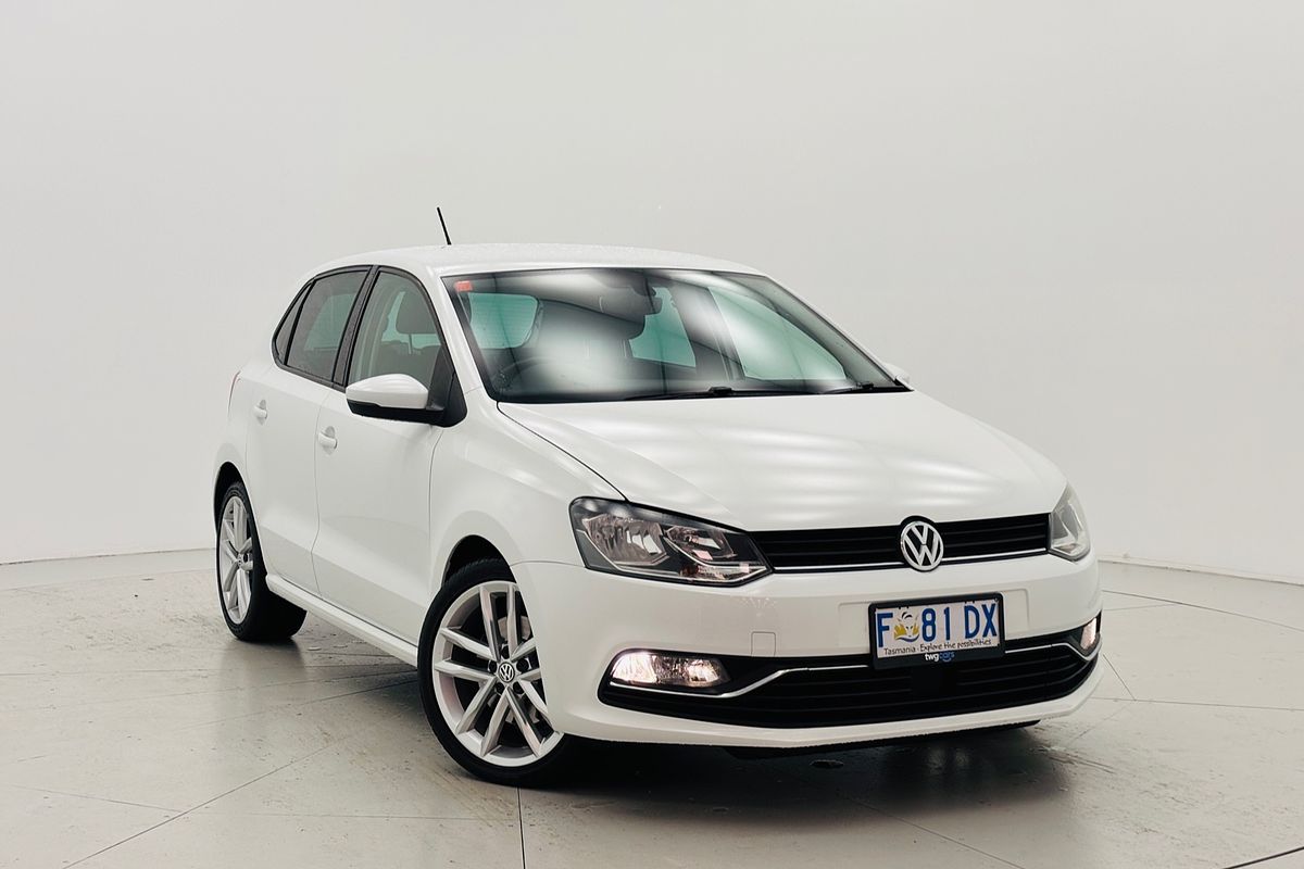 2016 Volkswagen POLO 81 TSI COMFORTLINE 7 SP AUTO DIRECT SHIFT 5D HATCHBACK T4