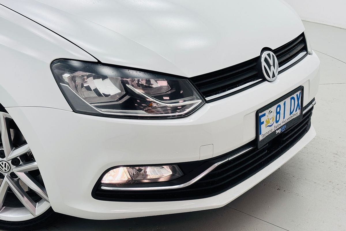 2016 Volkswagen POLO 81 TSI COMFORTLINE 7 SP AUTO DIRECT SHIFT 5D HATCHBACK T4