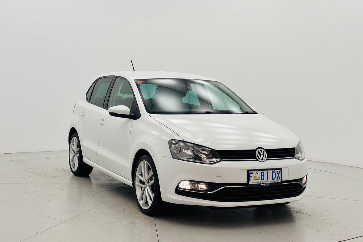 2016 Volkswagen POLO 81 TSI COMFORTLINE 7 SP AUTO DIRECT SHIFT 5D HATCHBACK T4