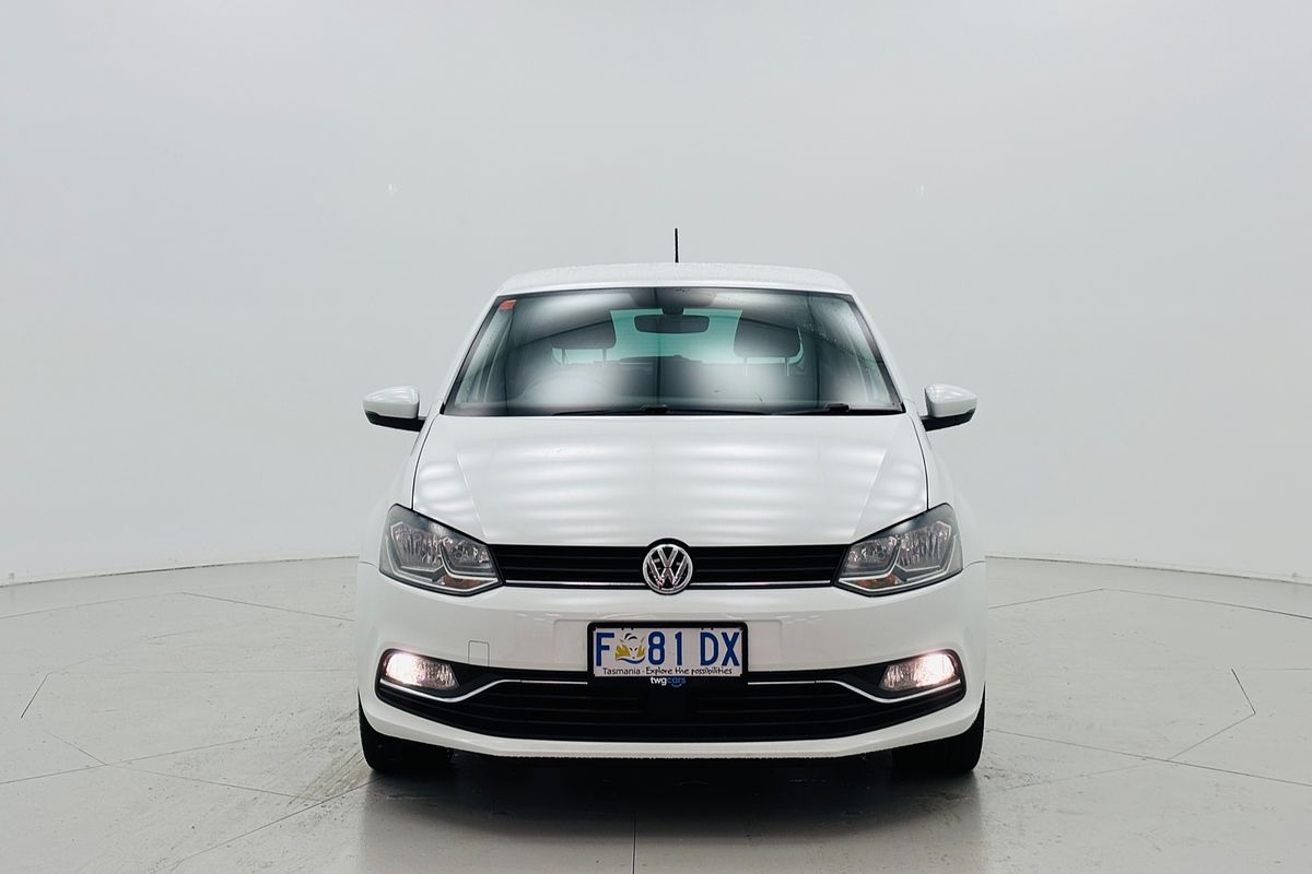 2016 Volkswagen POLO 81 TSI COMFORTLINE 7 SP AUTO DIRECT SHIFT 5D HATCHBACK T4