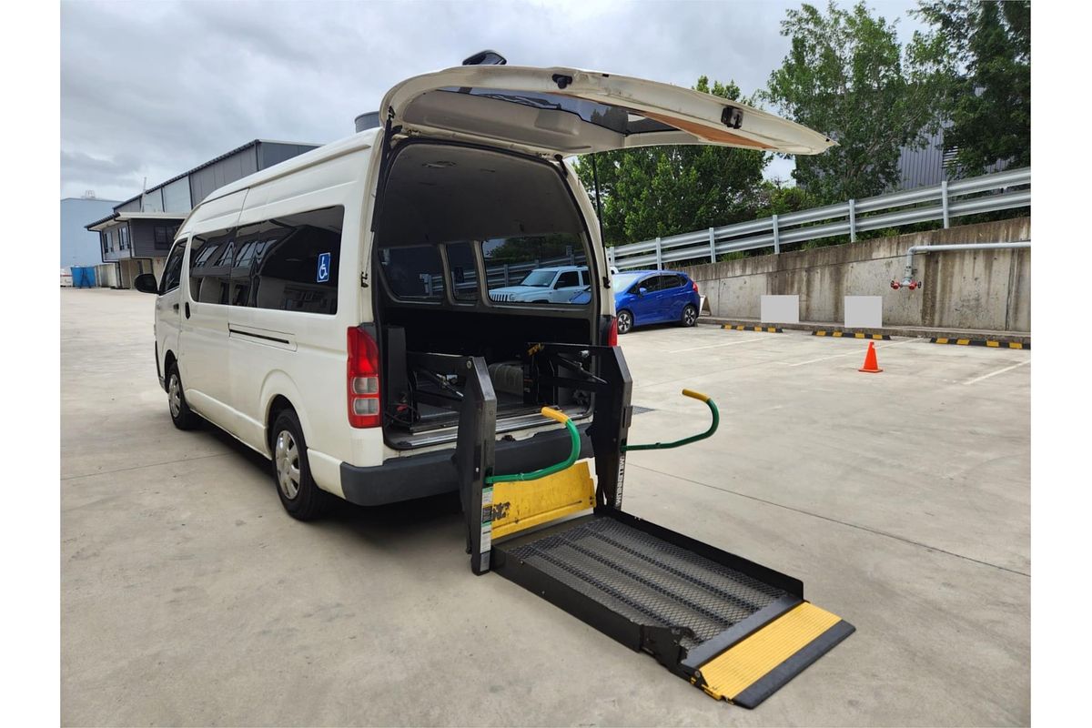 2010 Toyota Hiace COMMUTER KDH223R MY07 UPGRADE