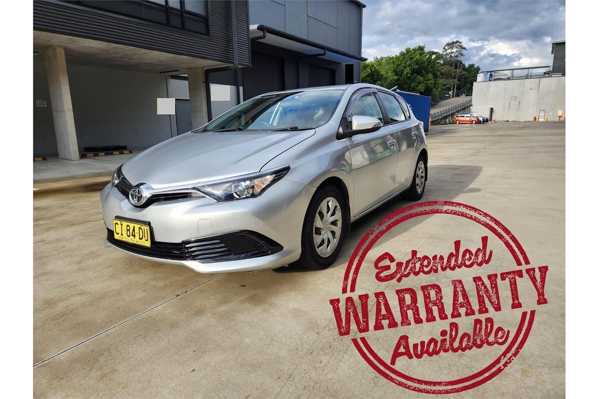 2016 Toyota Corolla Ascent ZRE182R