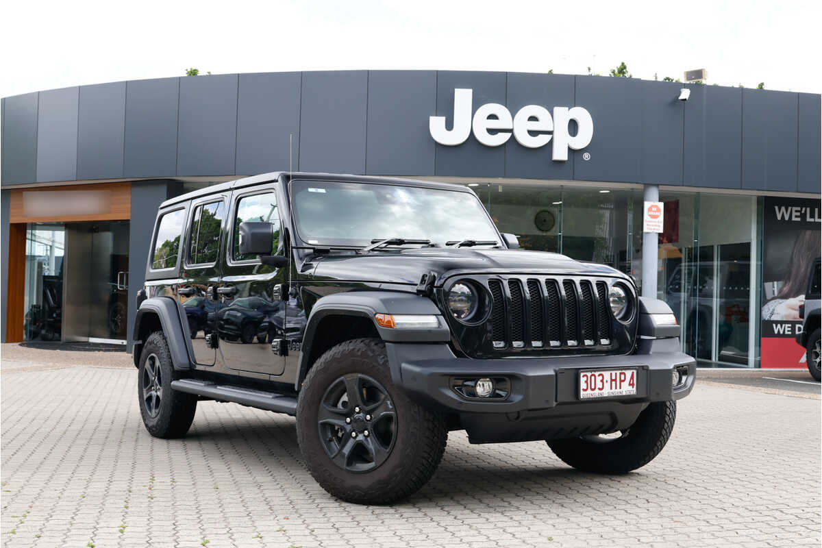 SOLD 2023 Jeep Wrangler Unlimited Night Eagle | Demo SUV | Moorooka QLD