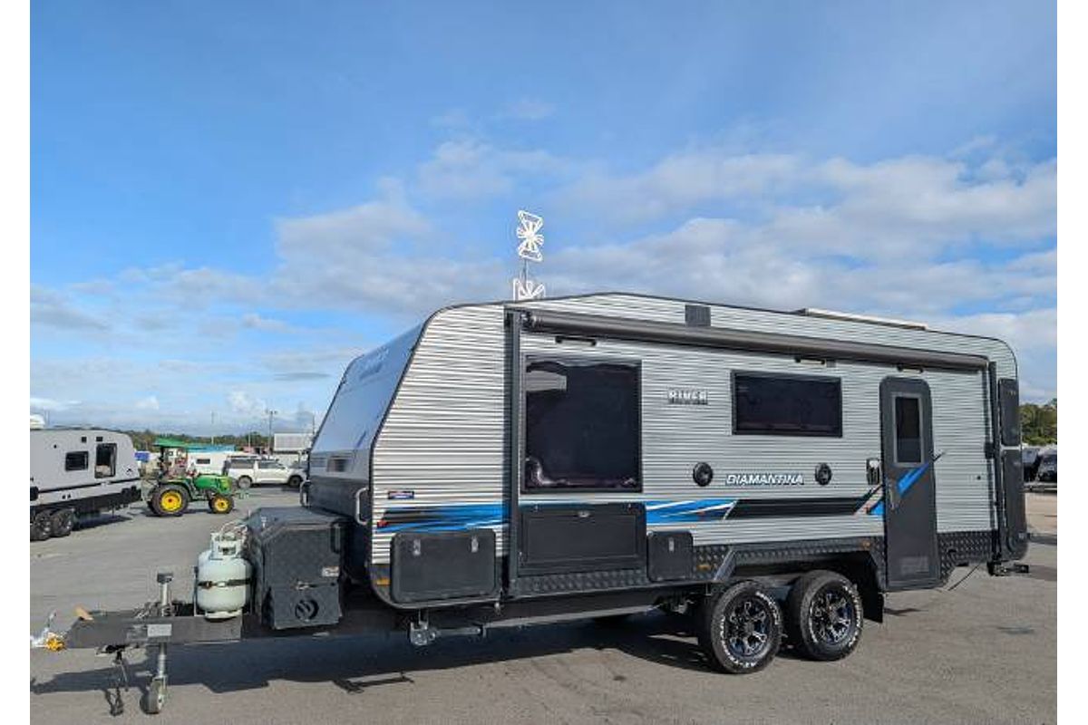 2022 River Caravans Diamantina CARAVAN 19'6 SEMI OFF ROAD