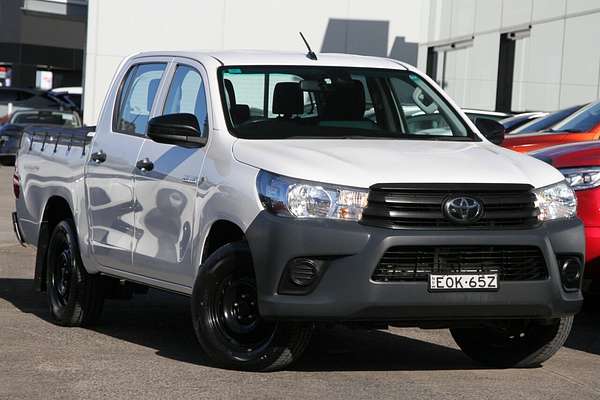 2021 Toyota Hilux Workmate TGN121R Rear Wheel Drive