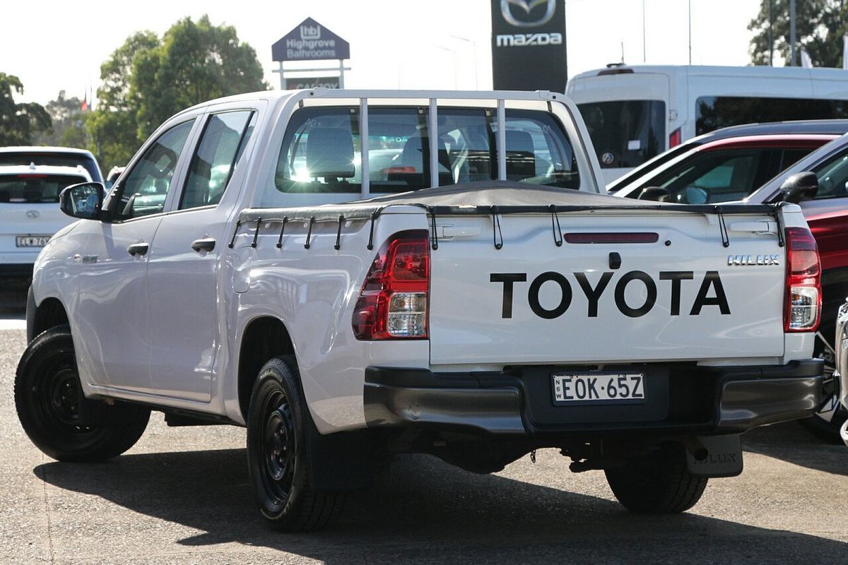 2021 Toyota Hilux Workmate TGN121R Rear Wheel Drive