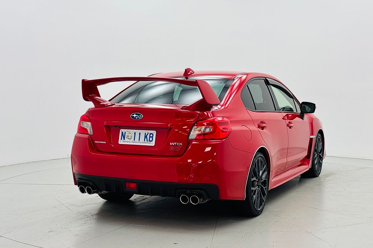 2019 SUBARU WRX STi (WING) (AWD) 6 SP MANUAL 4D SEDAN T4