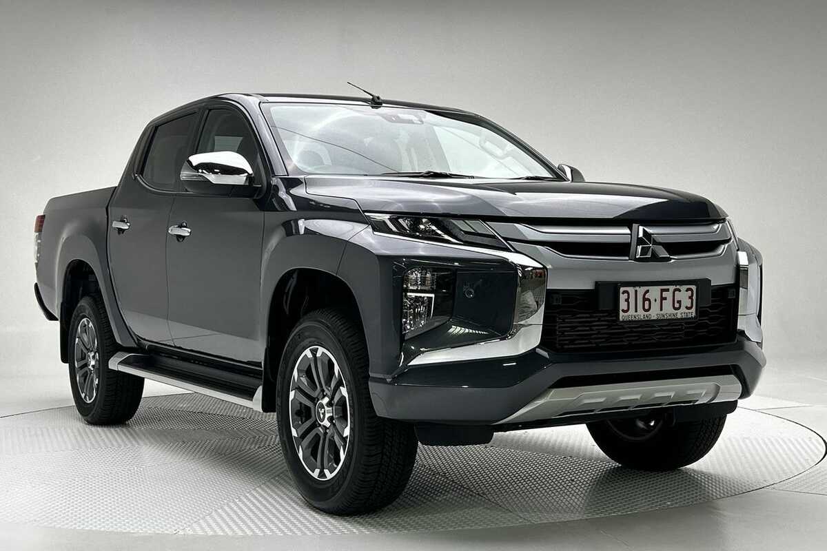 SOLD 2022 Mitsubishi Triton GLS Double Cab in Grey Used Ute