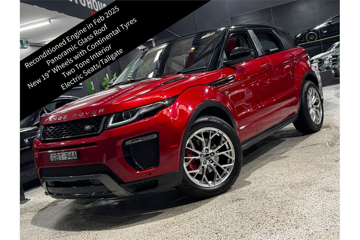 2016 Land Rover Range Rover Evoque TD4 180 HSE Dynamic L538