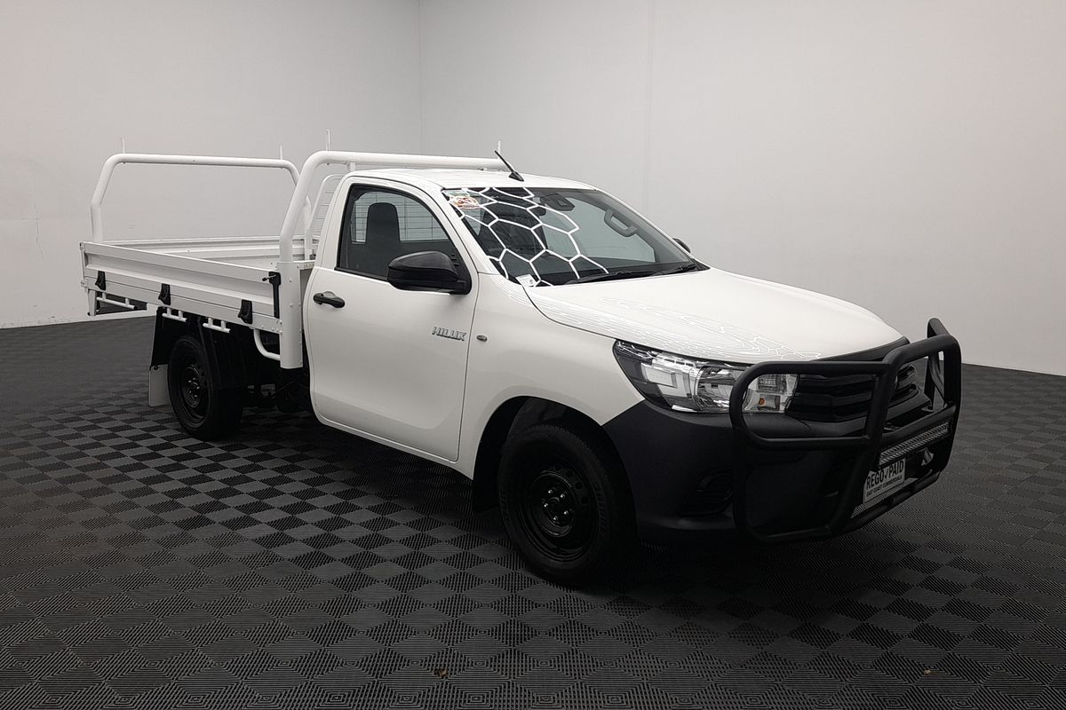 2019 Toyota Hilux Workmate TGN121R Rear Wheel Drive