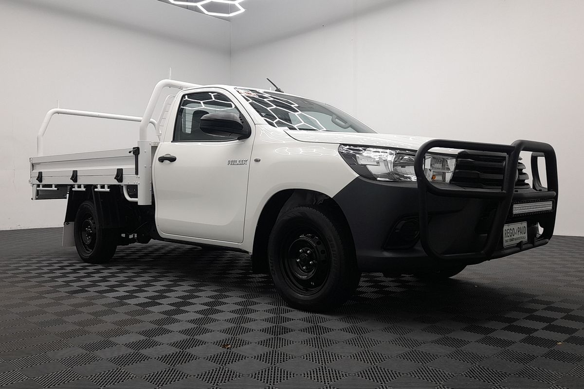 2019 Toyota Hilux Workmate TGN121R Rear Wheel Drive